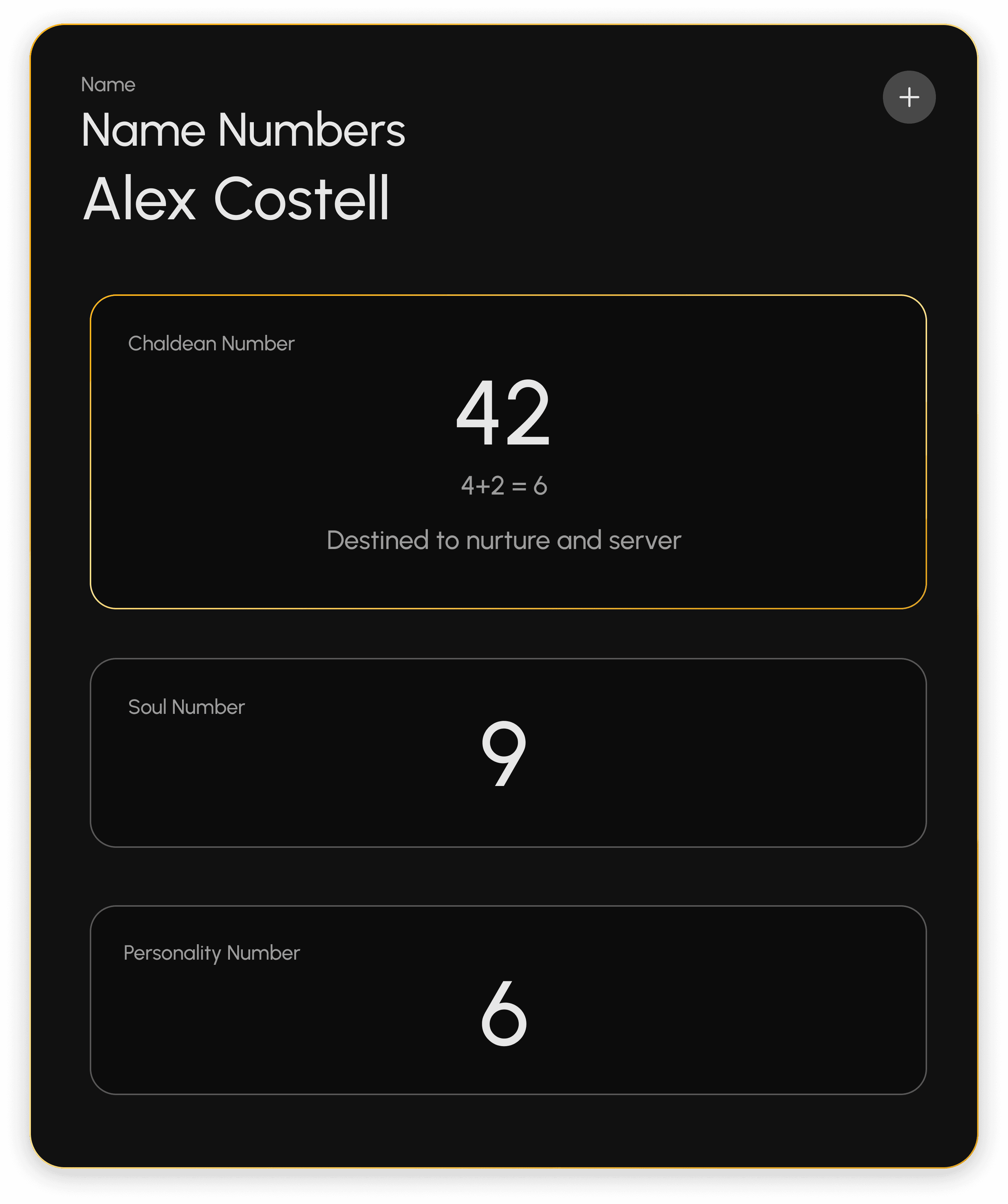 RAGVERSE Name Number report
